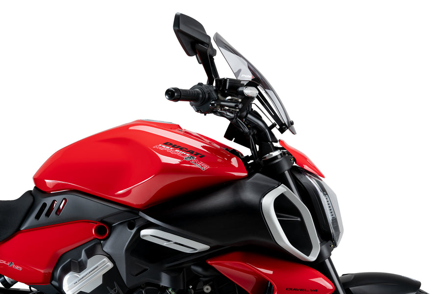 DUCATI DIAVEL V4 [2025] – New Generation Justerbar – Sort