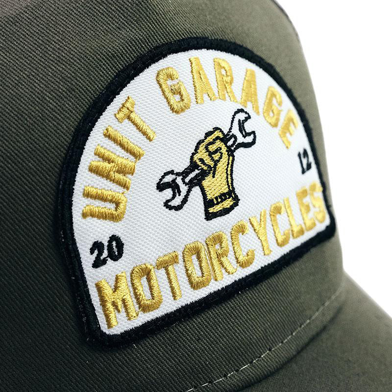 BMW R nineT 1200 Urban G/S (lav udstødning) [2017-2023] - Green Trucker Wrench Unitgarage hat