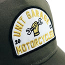 BMW R nineT 1200 Racer [2017-2020] - Grüner Trucker Wrench Unitgarage Hut