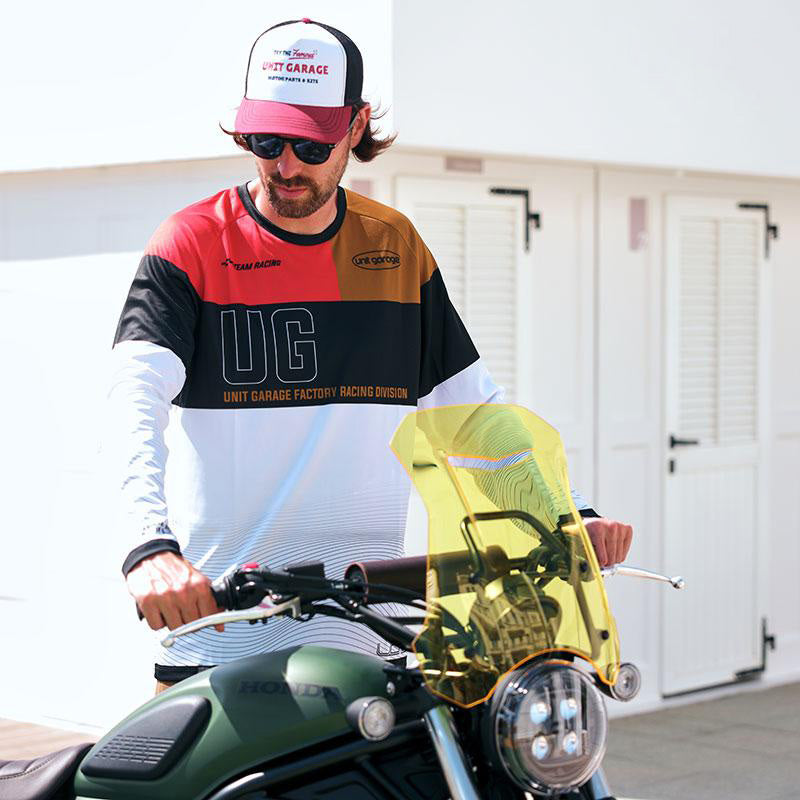 BMW R 1150 GS [1999-2004] - Vintage Unitgarage trucker hat hvid/rød