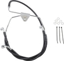 harley davidson flhtc [DRAG SPECIALTIES] - Bremseledningssæt i rustfrit stål-1