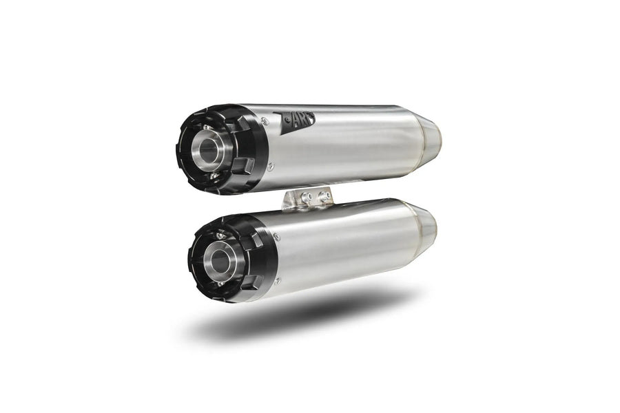 harley-davidson street bob [ZARD] – Overlappet slip-ons lyddæmper til HD-SOFTAIL M8