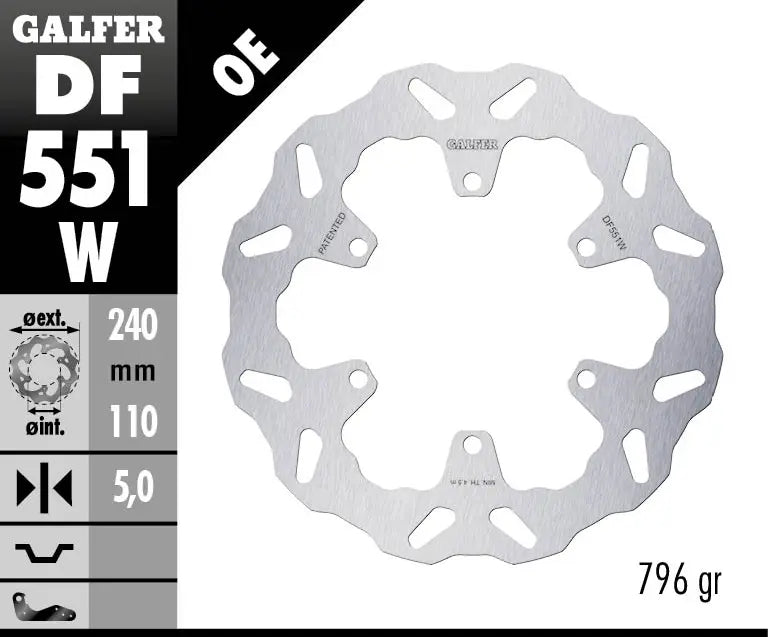 Royal Enfield Interceptor 650 [2024-2025, 2025-2026] - BREMSSCHEIBE FIXED WAVE – Bild 2