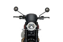 TRIUMPH SCRAMBLER 1200X [2025] – ABS frontpanel – carbon look-1