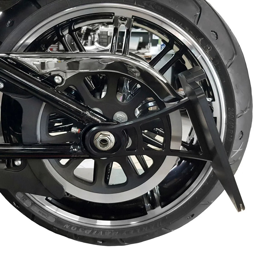 harley-davidson street bob [HEINZ BIKES] – Sidemonteret nummerpladeholder med nummerpladebelysning