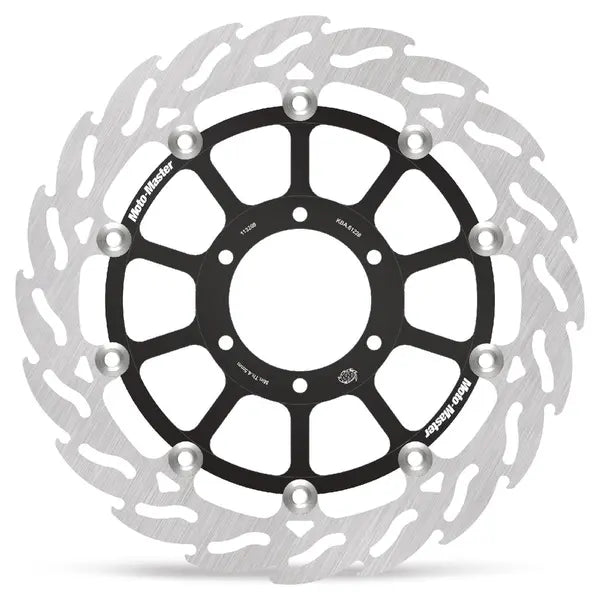 Bmw M 1000 R ABS [2025, 2025-2026] - FLAME flydende aluminium bremseskive - overflade: sort, sølv - varenr. 113209 – Billede 4