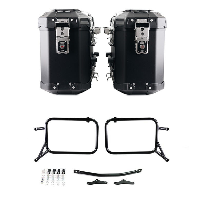 BMW R 1150 R [2000-2006] - Atlas aluminium taskepar 39L + 39L med taskeramme