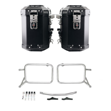BMW R 850 R / R 1100 R [1993-2002] - Atlas aluminium posepar 39L + 39L med taskeramme