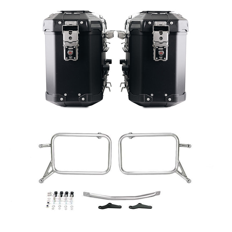 BMW R 1150 R [2000-2006] - Atlas aluminium taskepar 39L + 39L med taskeramme