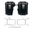 BMW R nineT 1200 Scrambler [2016-2023] - Atlas Aluminium-Seitenkoffer-Set 48L+41L + Rahmen für Taschen aus Aluminium Atlas