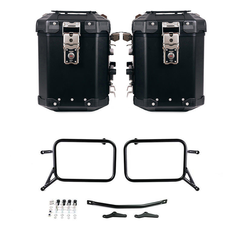 BMW R 850 R / R 1100 R [1993-2002] - Atlas aluminium sidekasse sæt 48L + 48L med taskeramme