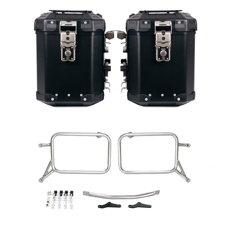 BMW R 850 R / R 1100 R [1993-2002] - Atlas aluminium sidekasse sæt 48L + 48L med taskeramme