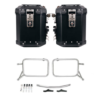 BMW R 850 R / R 1100 R [1993-2002] - Atlas aluminium sidekasse sæt 48L + 48L med taskeramme