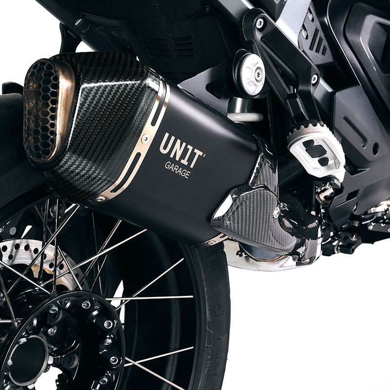 BMW R 1300 GS [2024–2026] - Carbon-Hitzeschildabdeckung für RAD-Schalldämpfer (Code 4009)