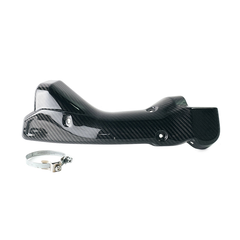 BMW R 1300 GS Adventure [2024–2026] - Carbon-Hitzeschildabdeckung für RAD-Schalldämpfer (Code 4009)