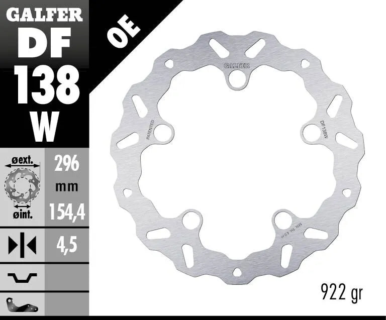 Honda CB 125 R Neo Sport Cafe ABS [2021-2024] - Wave® Bremsscheibe – Bild 2