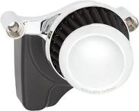 Harley-Davidson FLSS 1800 Softail Slim S [2016-2017] - Mini Teardrop Stealth Luftfilter-Kit – Oberfläche: Silber – Bild 12