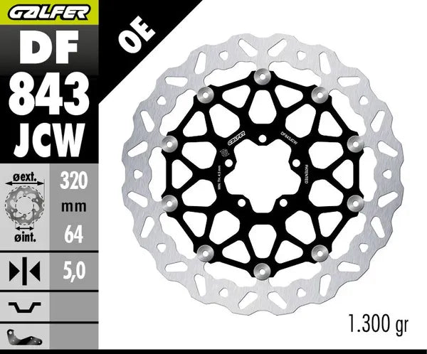 Cfmoto 800 Nk Sport [2025-2026] - BRAKE DISC FLOATECH WAVE – billede 4