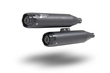 harley-davidson street bob [ZARD] – Overlappet slip-ons lyddæmper til HD-SOFTAIL M8