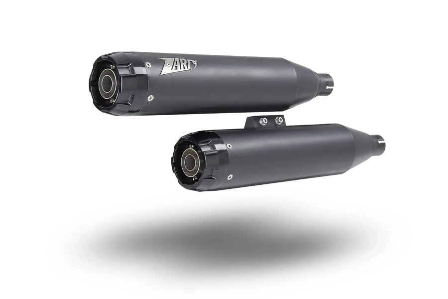 harley-davidson street bob [ZARD] – Overlappet slip-ons lyddæmper til HD-SOFTAIL M8