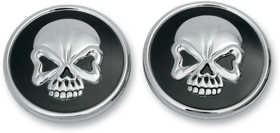 harley davidson flhri [DRAG SPECIALTIES] – tankdæksel med kranium