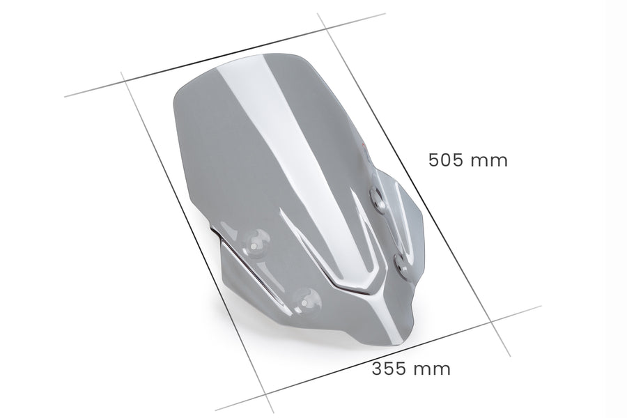 HONDA XL 750 TRANSALP [2024] – turskærm – gennemsigtig