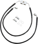 Harley Davidson Fxdwg [DRAG SPECIALTIES] - Sort Vinyl Extended Brake Line Kit