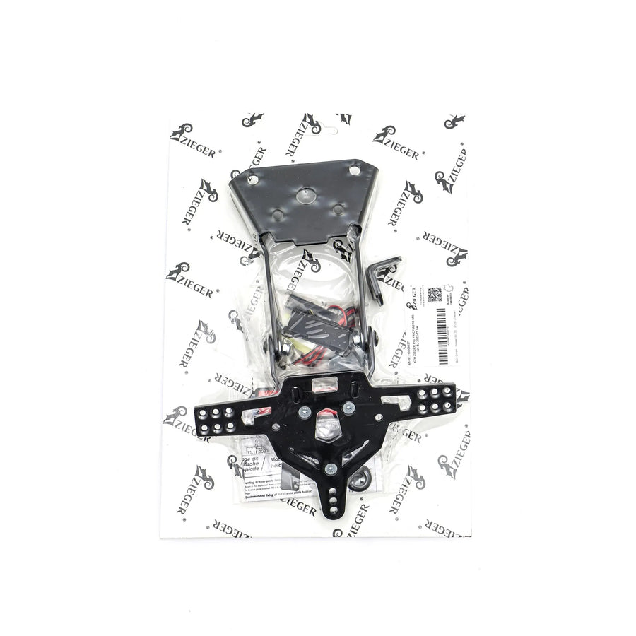 cf moto 650 [ZIEGER] – PRO nummerpladeholder type D