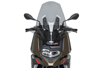 BMW C 400 X [2025] – Forrude V-Tech Line Touring – Stærkt tonet