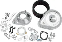 Harley-Davidson XL 883 L Sportster SuperLow [2020] - Tropfenförmiger Luftfilter – Oberfläche: Silber – Bild 3