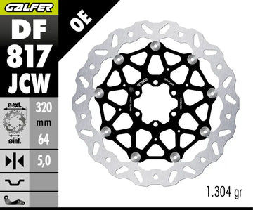 Moto Guzzi California 1400 ABS Touring [2018-2020] - BRAKE DISC FLOATECH WAVE – billede 2