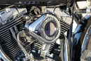 Harley-Davidson FXDBC 1690 Dyna Street Bob Limited [2016] - Air Stinger Stealth Luftfiltersatz – Oberfläche: Silber – Bild 10