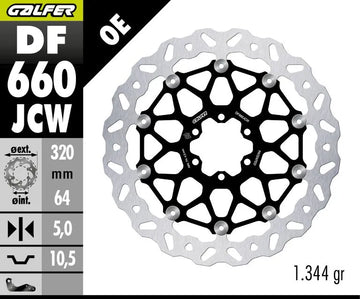 Bimota SB5 1135 [1985-1986] - BRAKE DISC FLOATECH WAVE – billede 2