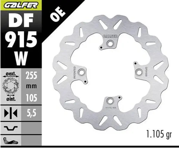 Triumph BONNEVILLE BOBBER 1200 [2025-2026] - BREMSSCHEIBE FIXED WAVE – Bild 2