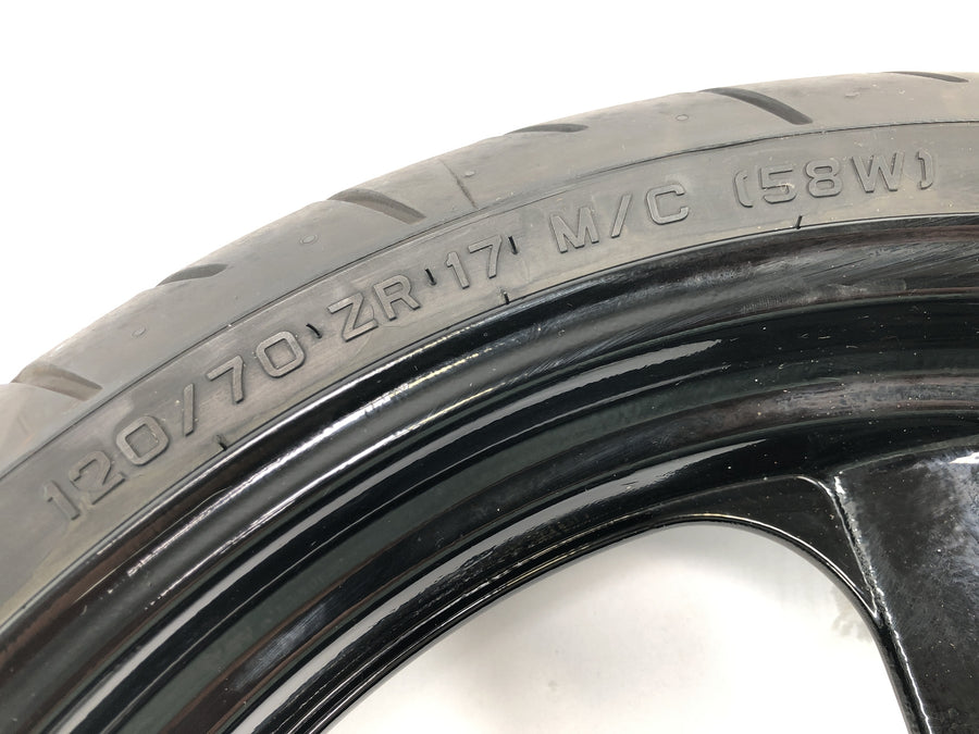 Yamaha YZF 750 R 4HN [1995] - Forhjulsfælghjul 17xMT3.50 med dæk 120/70 ZR17