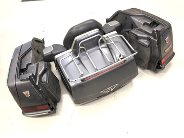 Honda GL 1500 Goldwing SC22 [1987] - Kuffertsæt med topkuffert bagageholder kuffertbokssæt