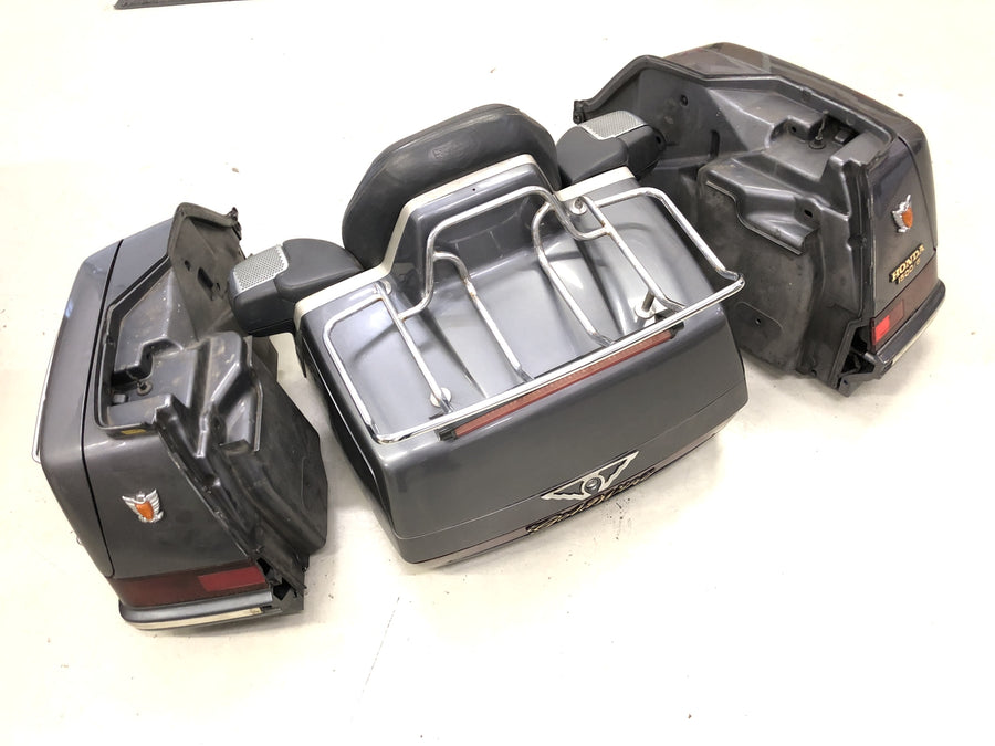 Honda GL 1500 Goldwing SC22 [1987] - Kuffertsæt med topkuffert bagageholder kuffertbokssæt
