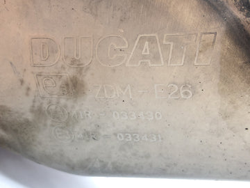 Ducati Multistrada 1200 S Touring [2009] - Udstødningsbaglyddæmper lyddæmper udstødningssamler - 0