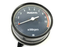 Ducati SL 600 Pantah [1982] - Cockpit Fittings Tako Tachometer med kontrollys og tændingslås-7