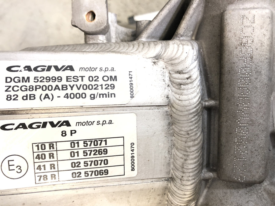 Cagiva Mito 125 Evo 8p [2000] - Frame 22KW - Stående brudt