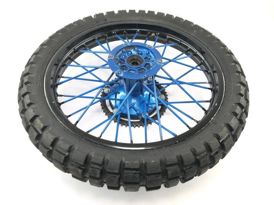 Yamaha DT 125 R DE03 [2000] - hjulsæt fælge foran 1,60 x 21" bag 1,85 x 18"