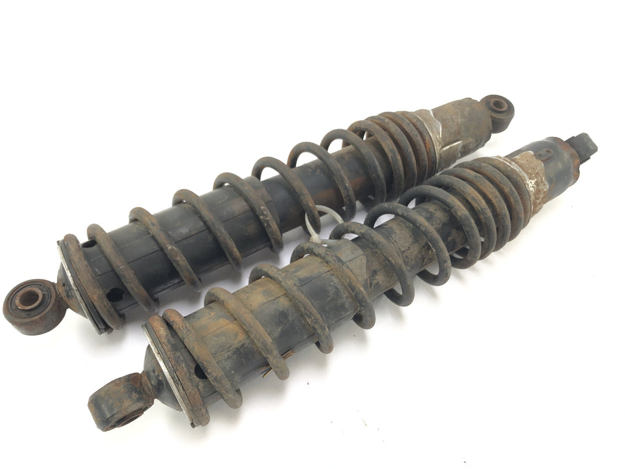 YAMAHA XT 500 1U6 [1981] - Spring Peak Shock Absorbers 370 mm øje til øje til øje