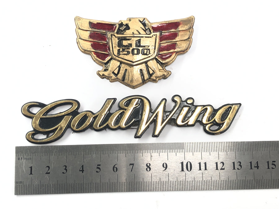 Honda GL 1500 Goldwing SC22 [1993] - emblembogstaver GoldWing logomærkesæt