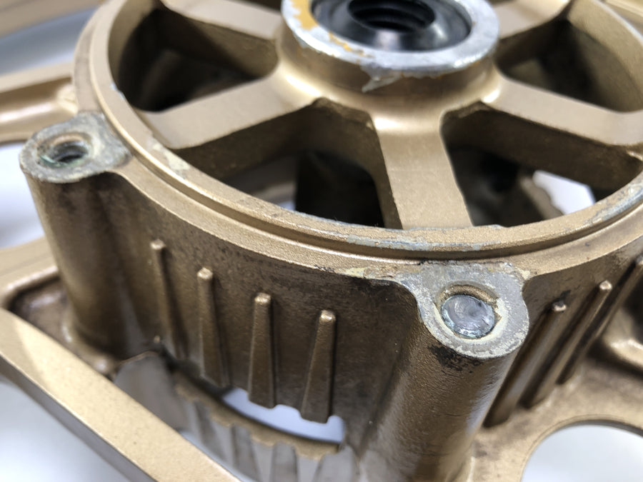 Yamaha Rd 350 YPVS 31K [1984] - Front Wheel Rad Rim Gold