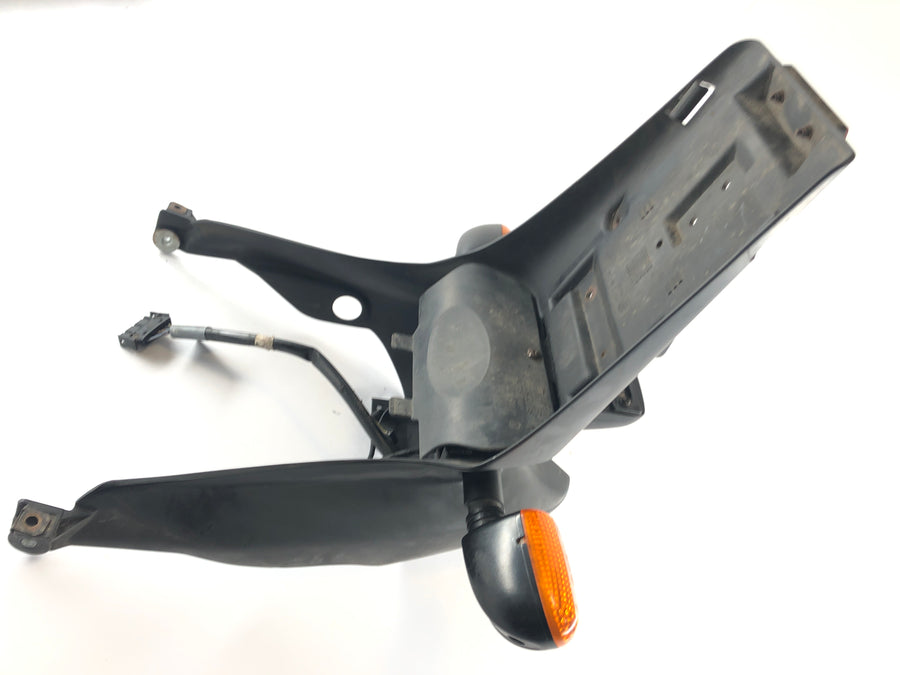 BMW K 1200 RS [2002] - Literpladeholder med nummerpladebelysning og blinklys signal
