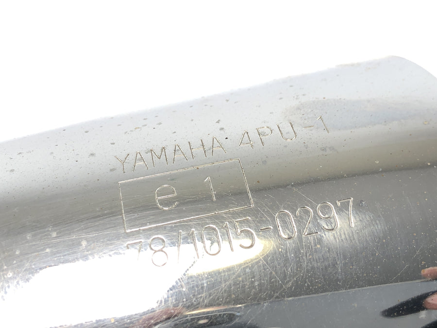 Yamaha XJR 1200 4PU [1996] - Udstødningslyddæmper lydpotte krom venstre