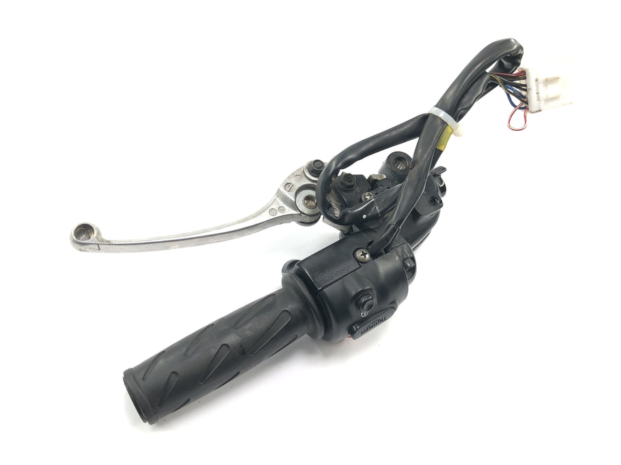 Triumph Bonneville T100 986MF [2012] - Styrbeslag, højre, styrkontakt, bremsepumpe, foran