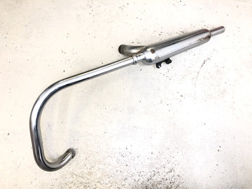 Kawasaki W 650 EJ650A [1999] - Udstødningssystem højre, udstødningsmanifold, lyddæmper - 0