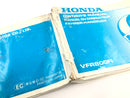 Honda VFR 800 FI RC46 [1999] - Brugervejledning Driver's Manual Owners Manual-3