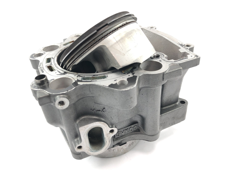 Yamaha MT 03 RM02 [2007] - Cylinder med stempelcylinder enhed cylinderforingsstempel